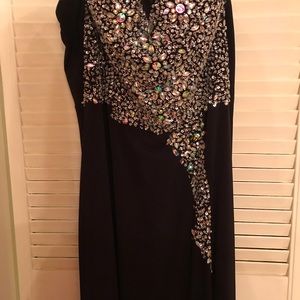 Crystal Doll- size 16 PROM.  STUNNING!